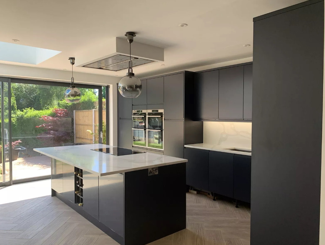 Completed kitchen or bathroom installation by G10